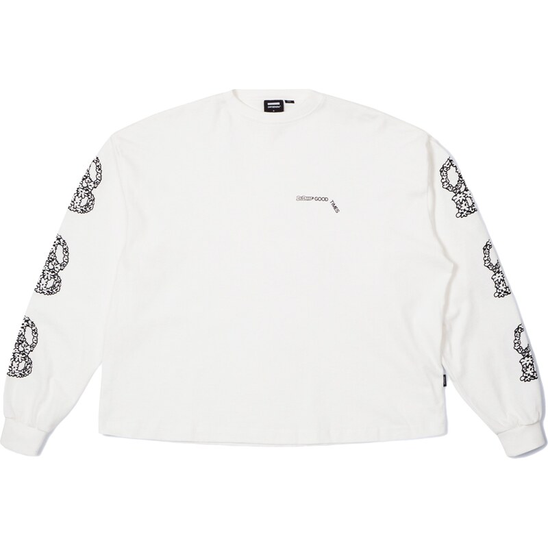 Dr. Denim Tričko černá / offwhite
