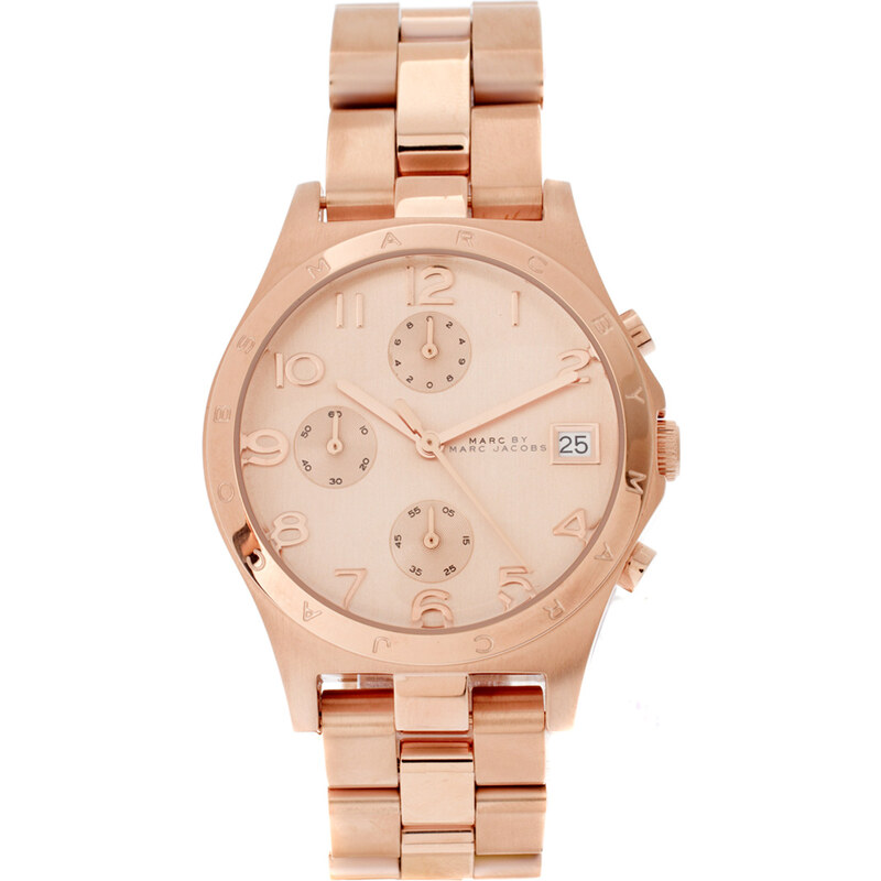 Marc By Marc Jacobs Henry Rose Gold Chronograph Watch