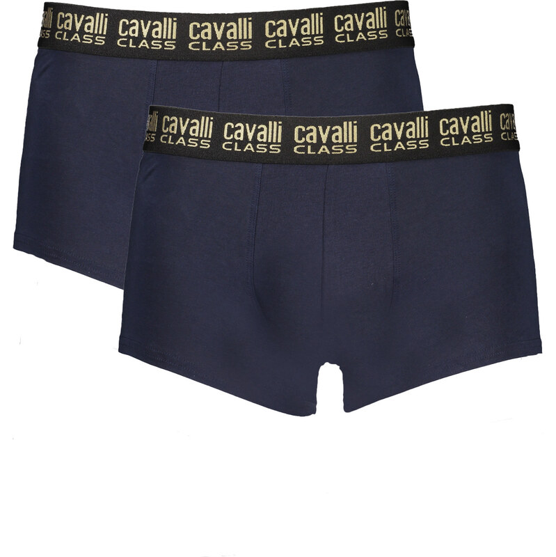 CAVALLI CLASS pánské boxerky modré