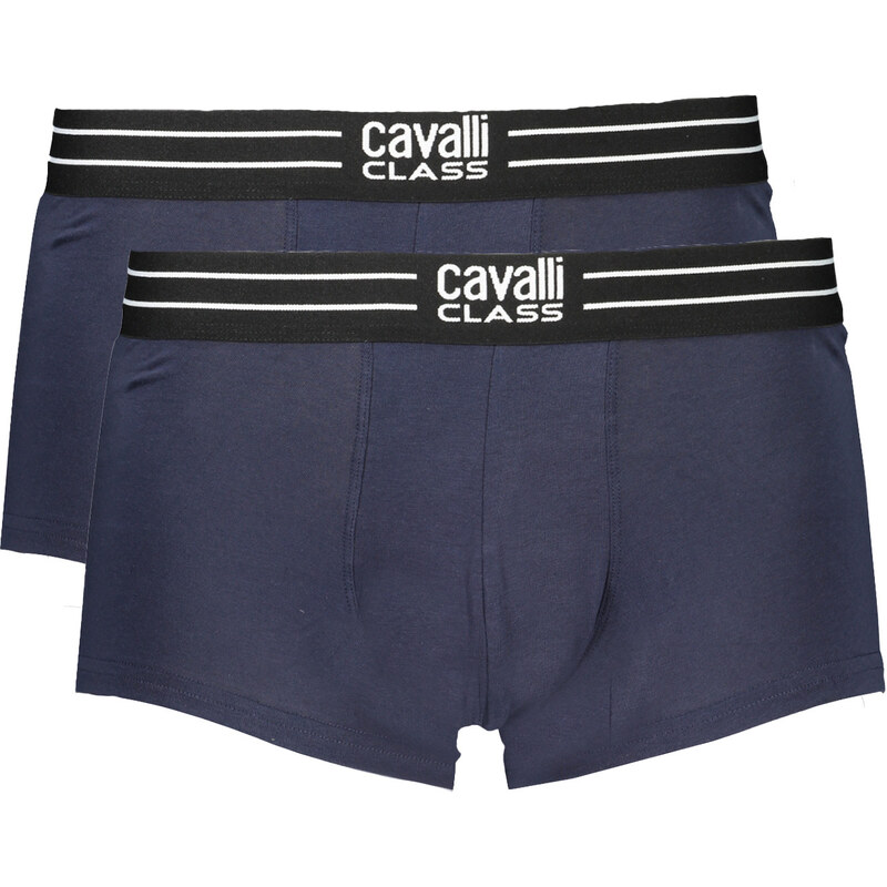 CAVALLI CLASS pánské boxerky modré