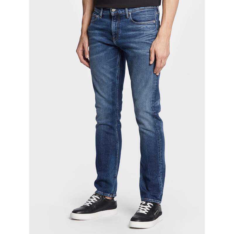 Calvin Klein pánské modré džíny