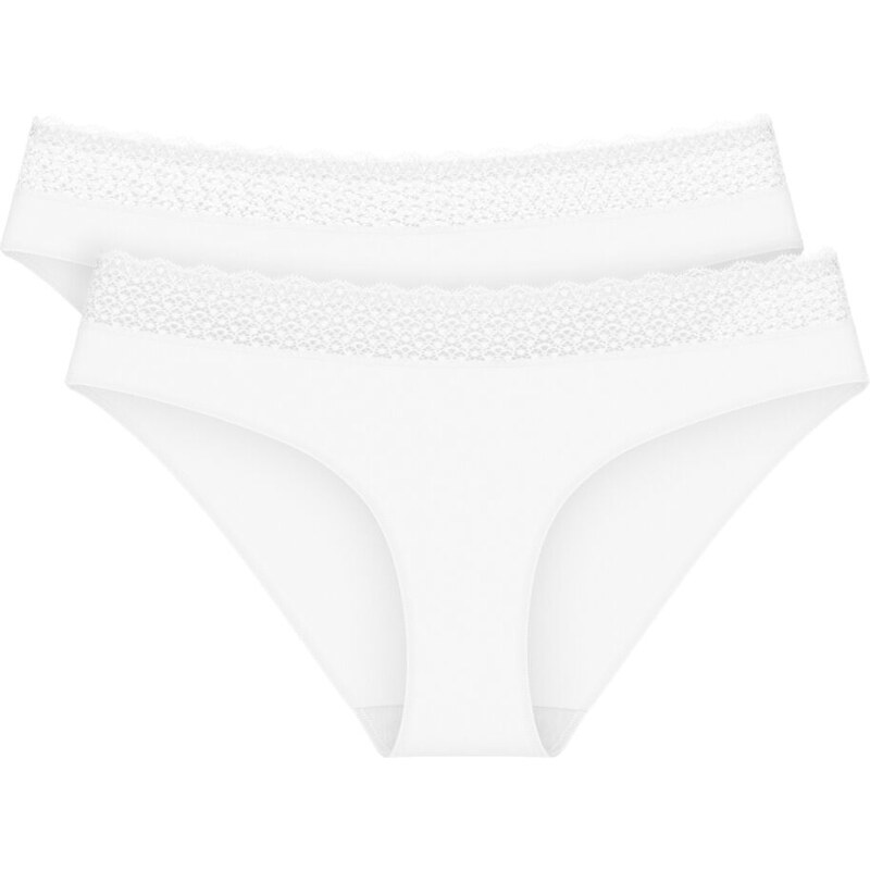 Dámské kalhotky TRIUMPH FEEL OF MODAL TAI 2P WHITE