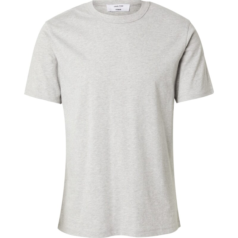 DAN FOX APPAREL Tričko Essential šedý melír