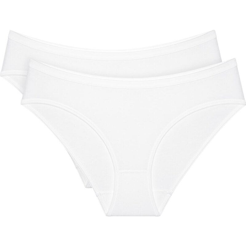 Dámské kalhotky TRIUMPH SENSE OF COTTON TAI 2P WHITE