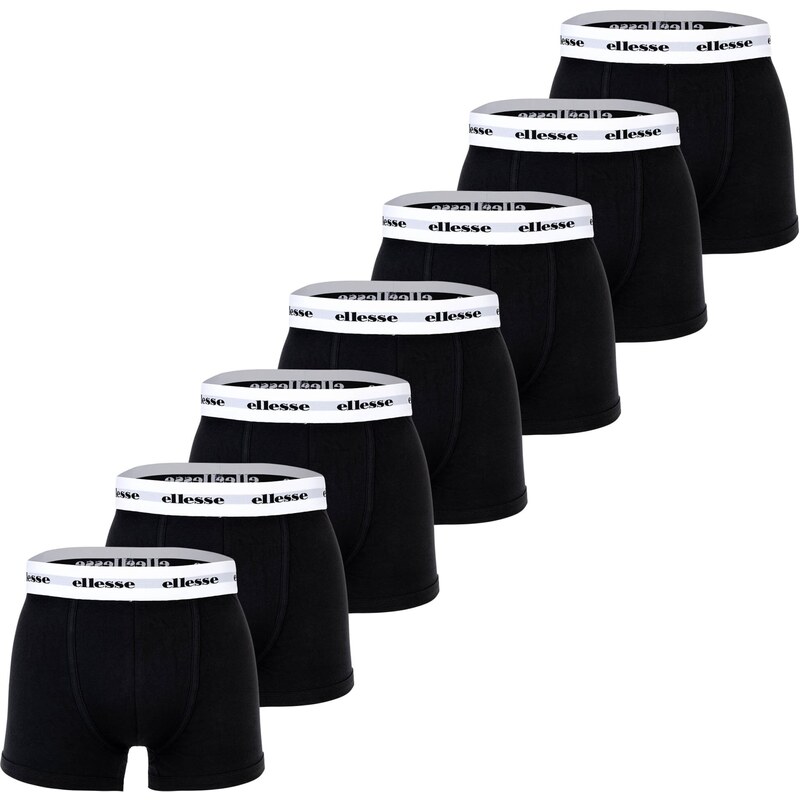 ELLESSE Boxerky černá / bílá