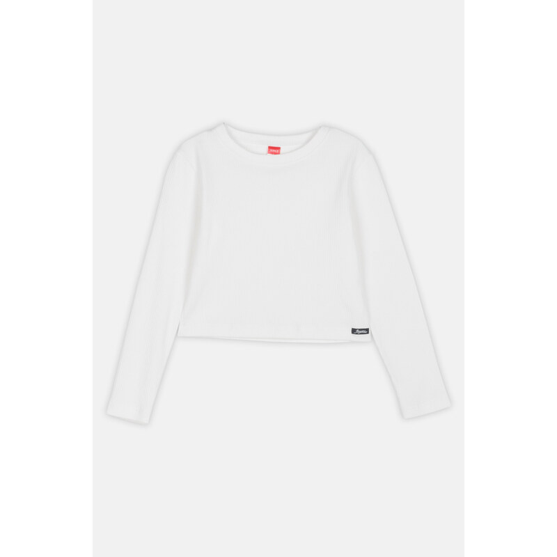 JOYCE Dívčí tričko bavlněné s elastanem BSC LONG SLEEVES/Černá,