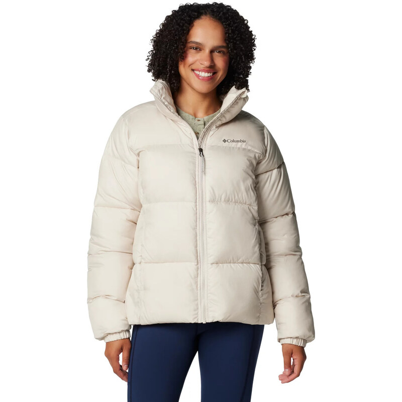 Smetanová dámská zimní bunda Columbia Puffect II Full Zip Jacket