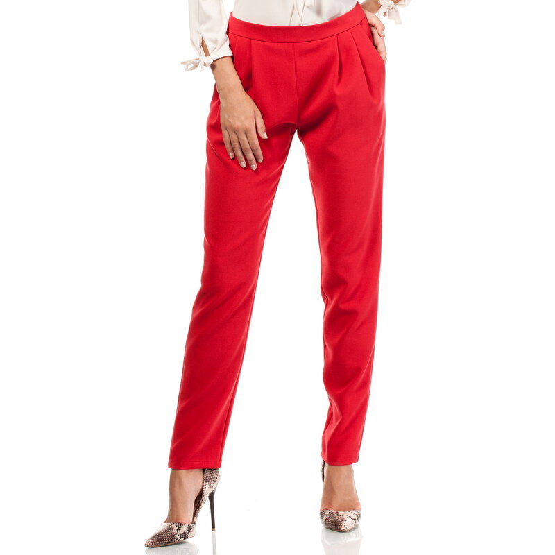 Červené kalhoty MOE 195 XL
