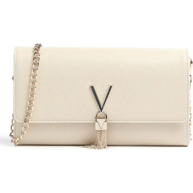 Valentino bags Divina psaníčko crossbody kabelka světle béžová