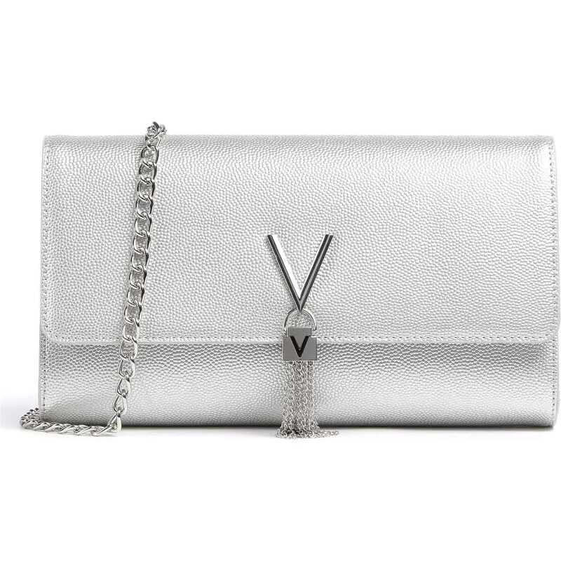 Valentino Bags Divina psaníčko crossbody kabelka stříbrná