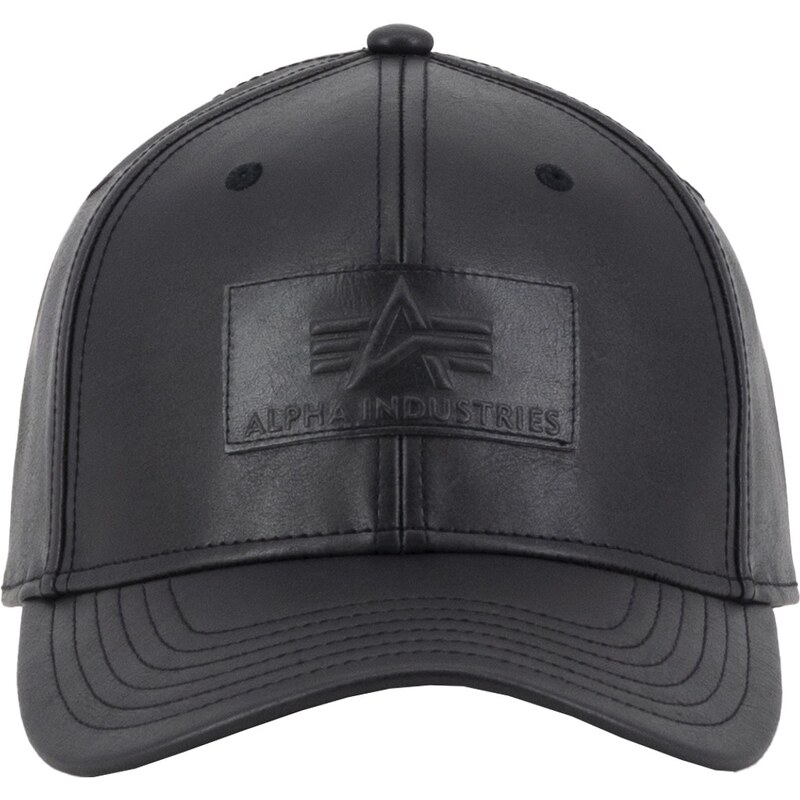 Alpha Industries Kšiltovka PU Logo Cap black 101884991