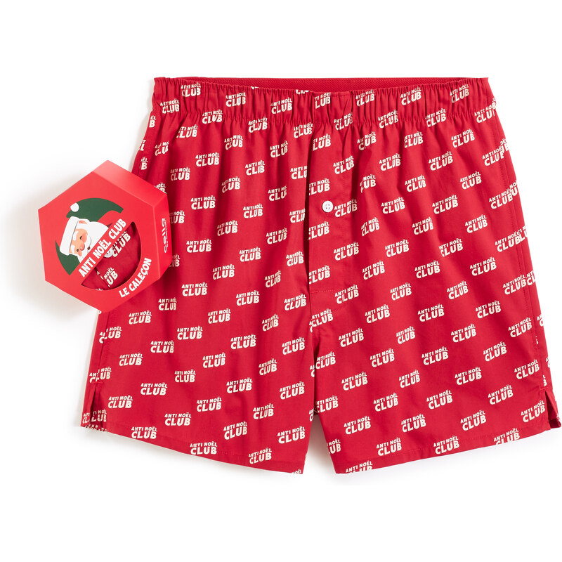Celio Dárkové balení trenýrek Anti-Christmas CLUB - Pánské