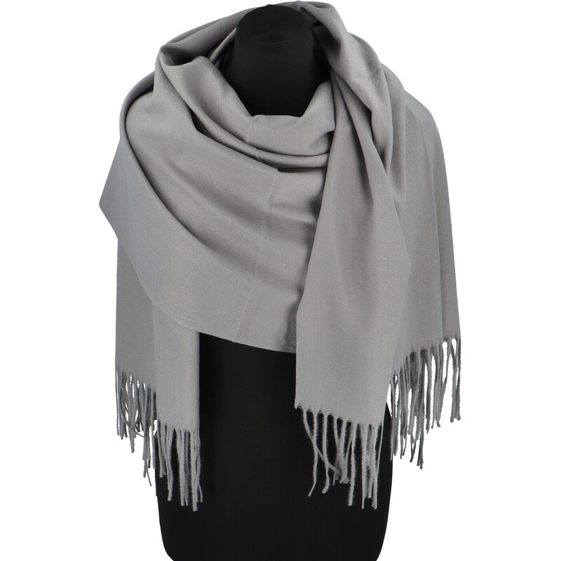 CASHMERE Módní dámská šála Takis, šedá