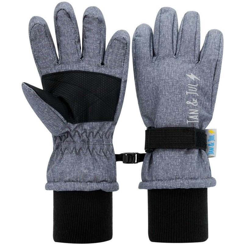 Nepromokavé zimní rukavice do sněhu Jan & Jul - Heather Grey 101775878