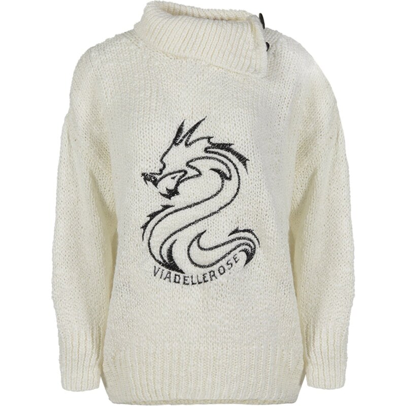 #VDR Wdragon White svetr