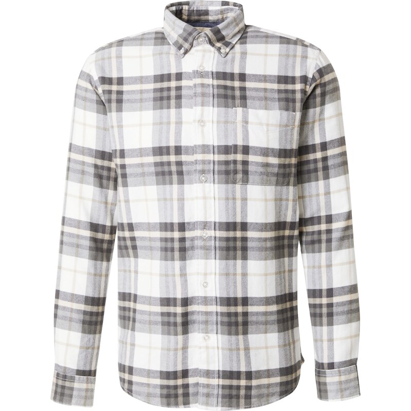 JACK & JONES Košile JPRBLunorris písková / šedá / tmavě šedá /