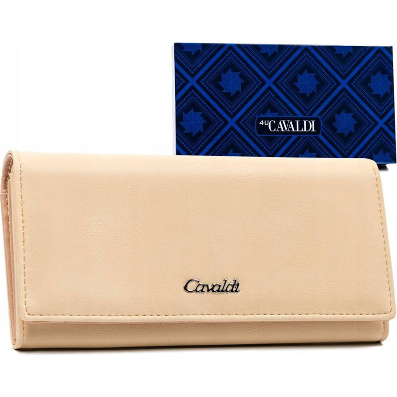 BASIC 4U Cavaldi béžová velká peněženka M589 88404342