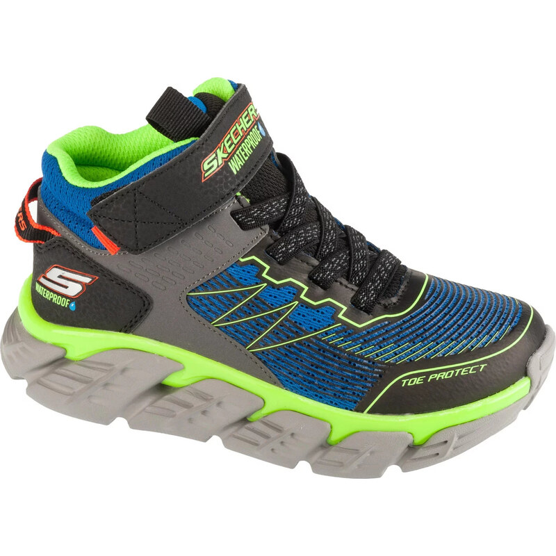 Modro-šedé chlapecké kotníkové tenisky Skechers Tech-Grip - High-Surge 100802674