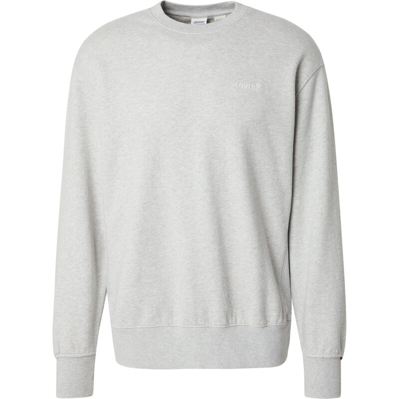 LEVIS  Mikina Authentic Crewneck Sweatshirt světle šedá