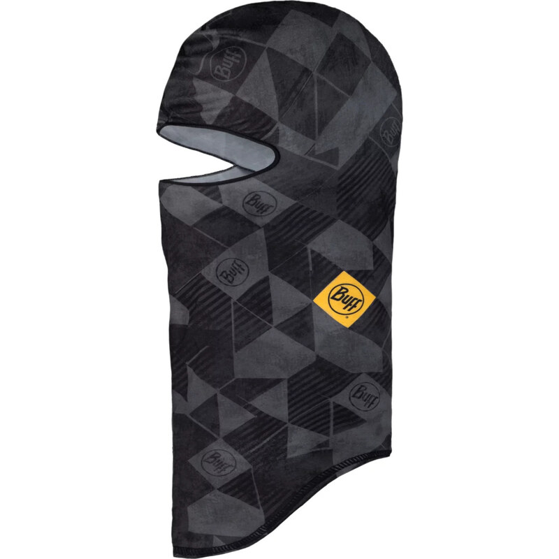Černo-šedá dámská kukla Buff EcoStretch Balaclava Černá 101919595
