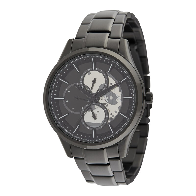 ARMANI EXCHANGE Analogové hodinky černá 115558015
