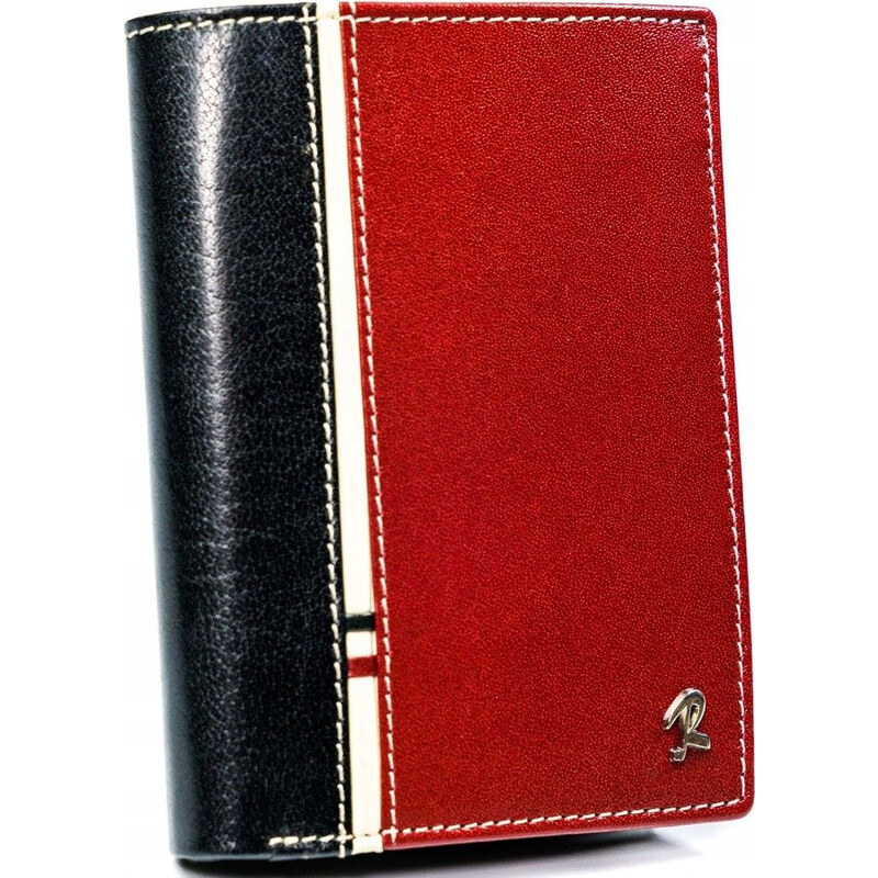 Pánská červeno-černá peněženka ROVICKY L009 331-RBA-D BLACK-RED
