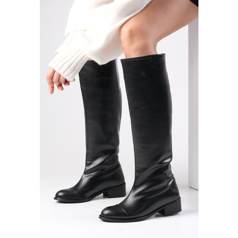 Mio Gusto Parley Black Color No Zipper With Thin, Faux Für Lined 101332672