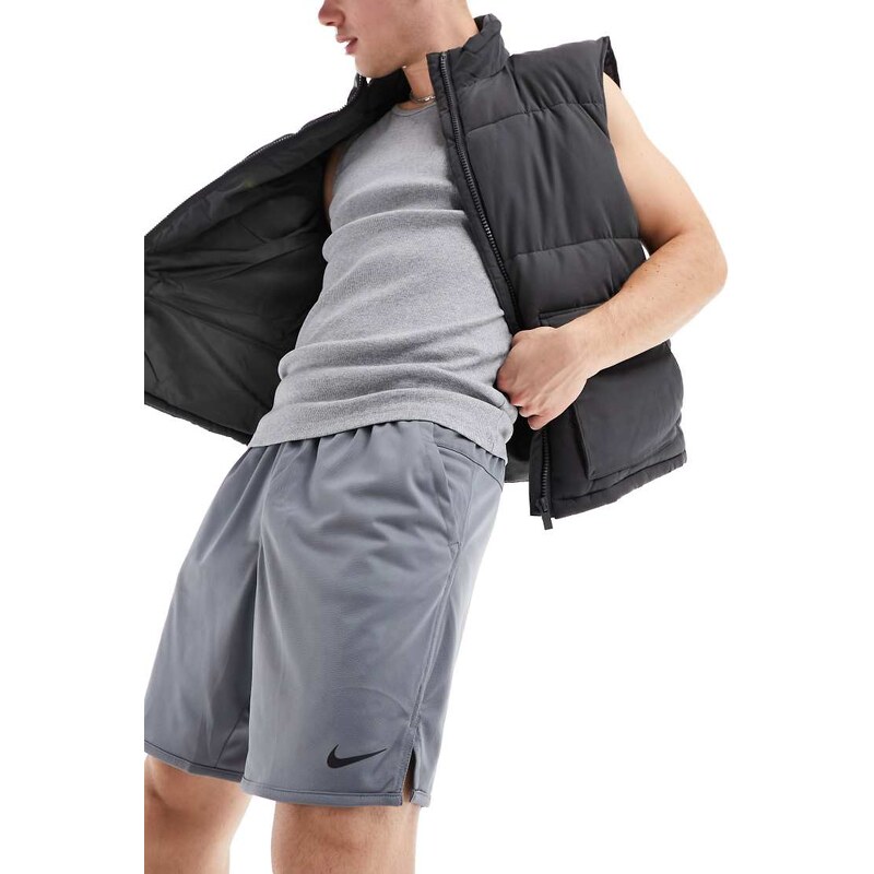 Nike Training Totality Dri-FIT knitted 7 inch shorts in grey