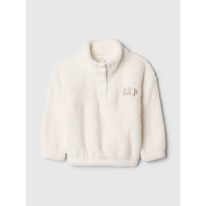 GAP Baby sherpa mMikina s logem - Holky