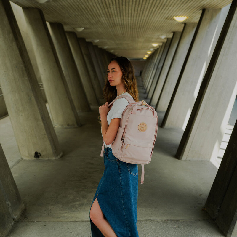 Městský batoh City Light Pink 20l BECKMANN