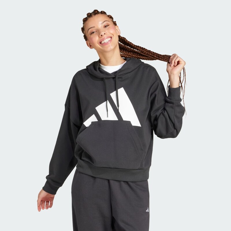 Adidas Mikina Essentials Big Logo French Terry Loose