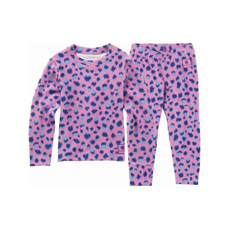 chlapecké termo prád BURTON - Mini Flc Set Pop Cheetah (675)
