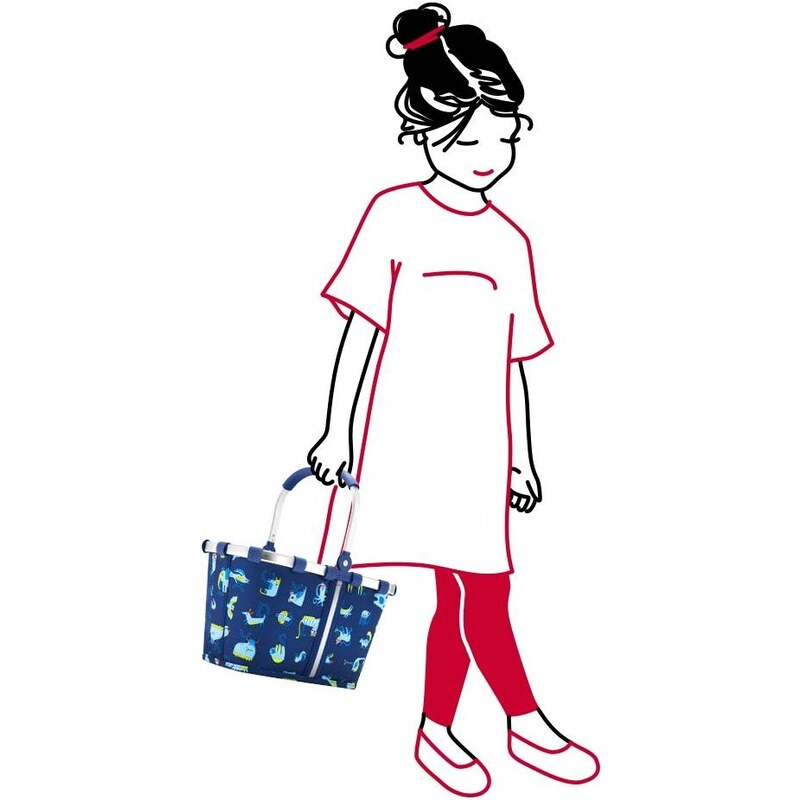 Dětský nákupní košík Reisenthel Carrybag XS Kids Abc friends