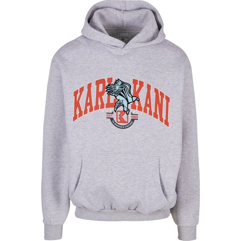 Karl Kani Mikina Eagle tyrkysová / šedý melír / červená / černá