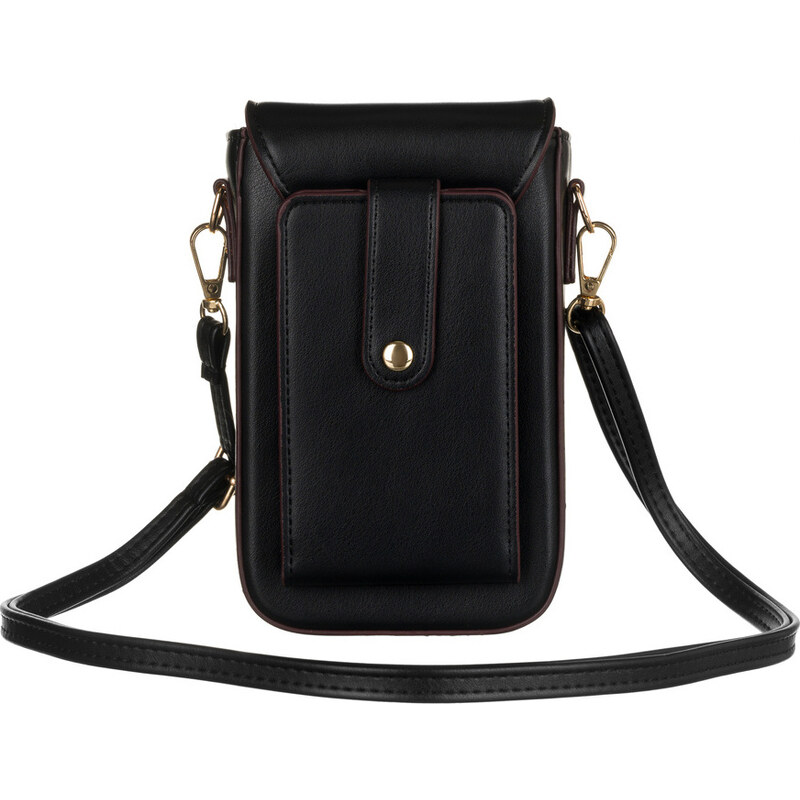 Peterson khaki-černá mini crossbody kabelka