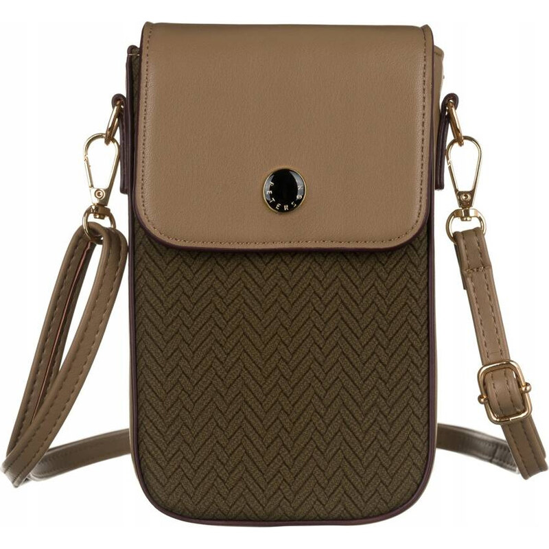 Peterson khaki mini crossbody kabelka