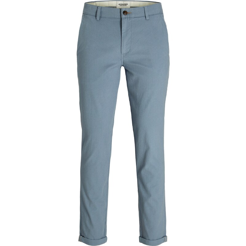 JACK & JONES Chino kalhoty JPSTMarco JJFury světlemodrá