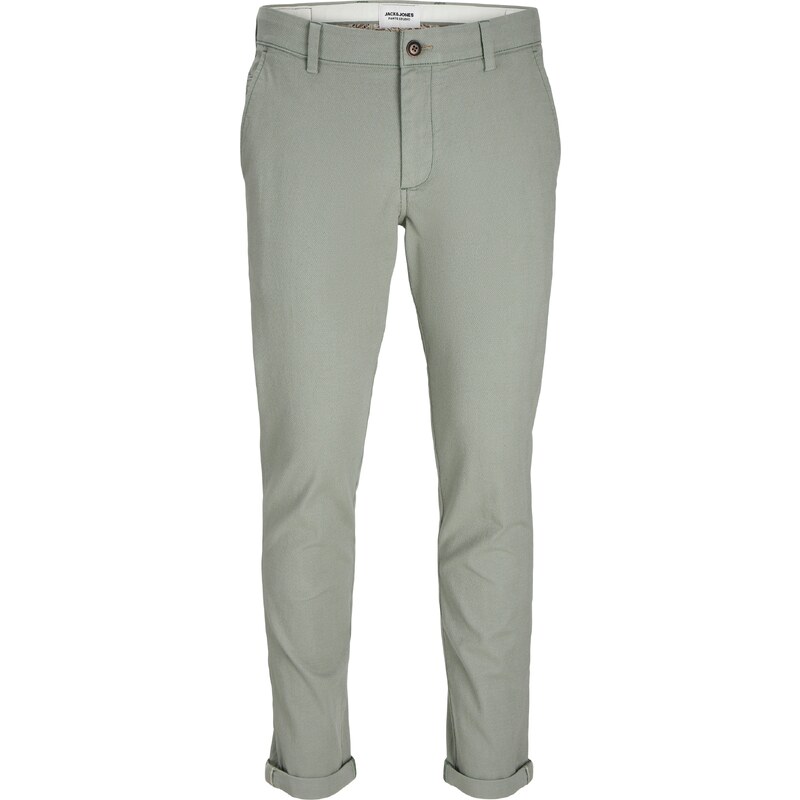 JACK & JONES Chino kalhoty JPSTMarco JJFury pastelově zelená
