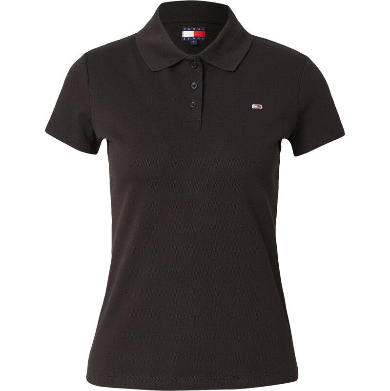 Tommy Jeans Tričko ESSENTIAL černá