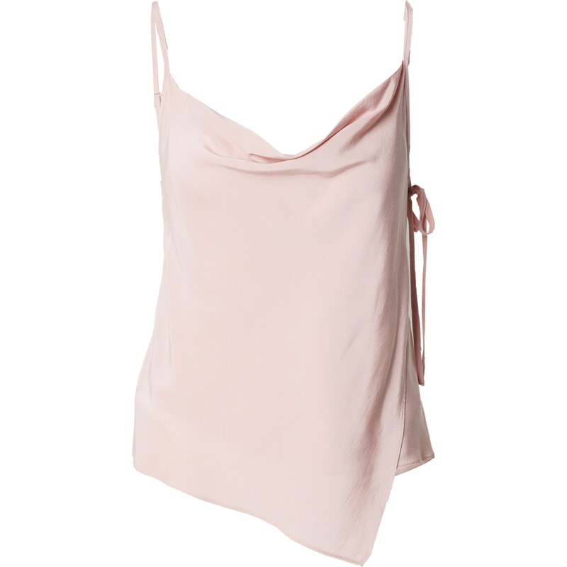 TOPSHOP Top Martha pastelově růžová
