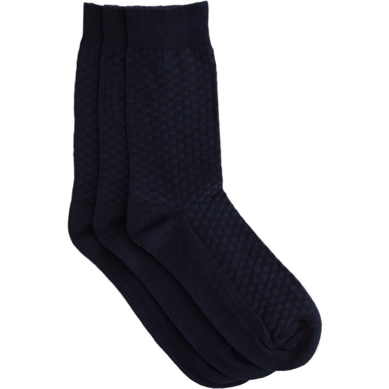 WE Fashion Ponožky noční modrá