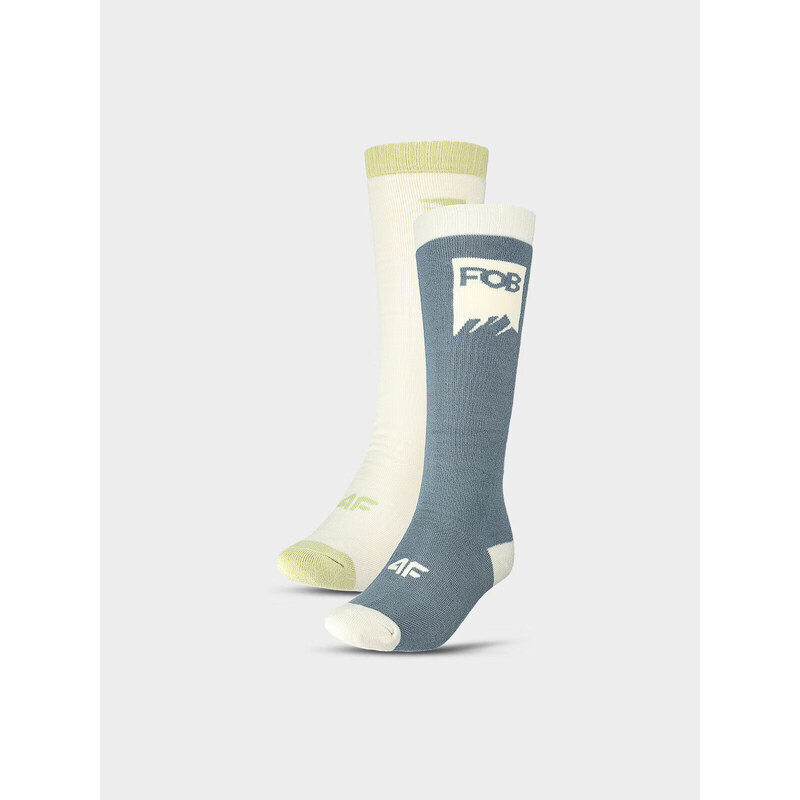 Dámské snowboardové ponožky 4F 2-pack 102093143