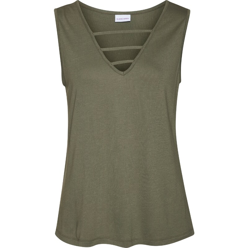 LASCANA Top khaki
