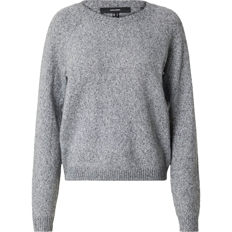 VERO MODA Svetr VMDoffy tmavě šedá