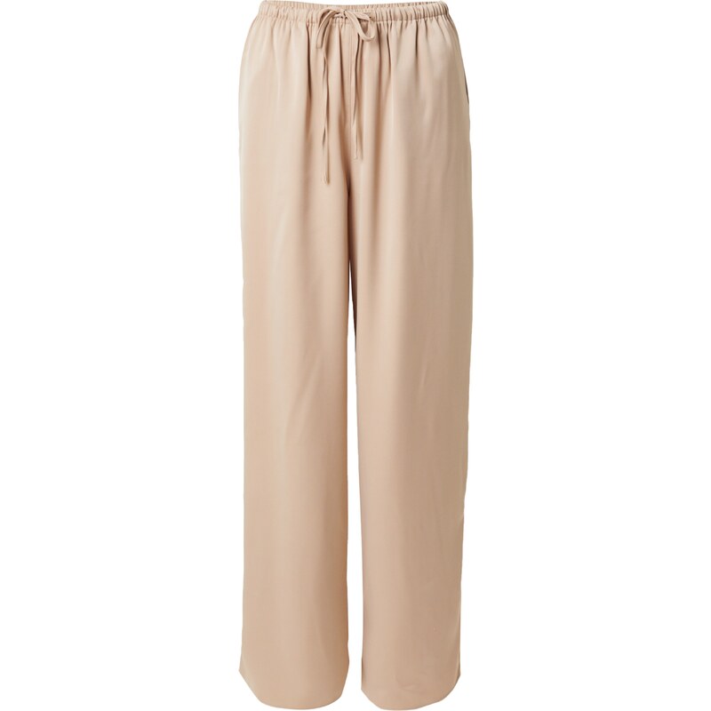 TOPSHOP Kalhoty šedobéžová