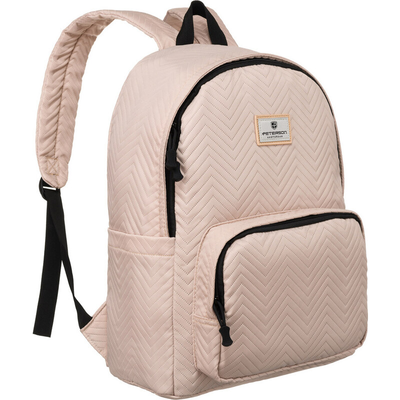 Peterson béžový batoh s prostorem pro notebook Béžová 97963090