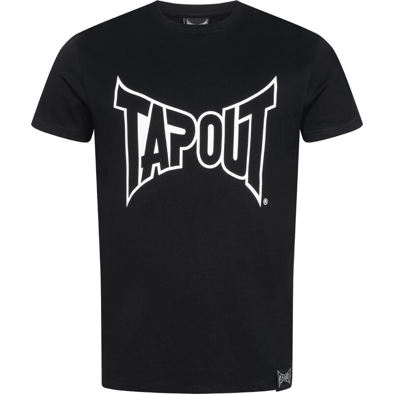 Tapout Tričko černá / bílá