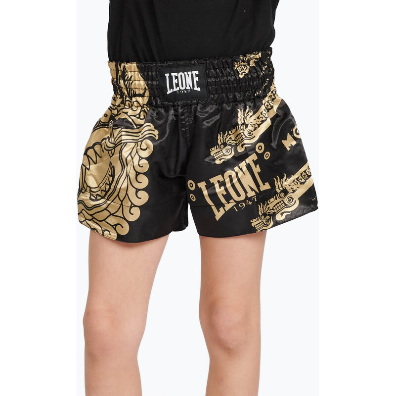 Pánské fitness šortky LEONE 1947 Thai Montezuma black