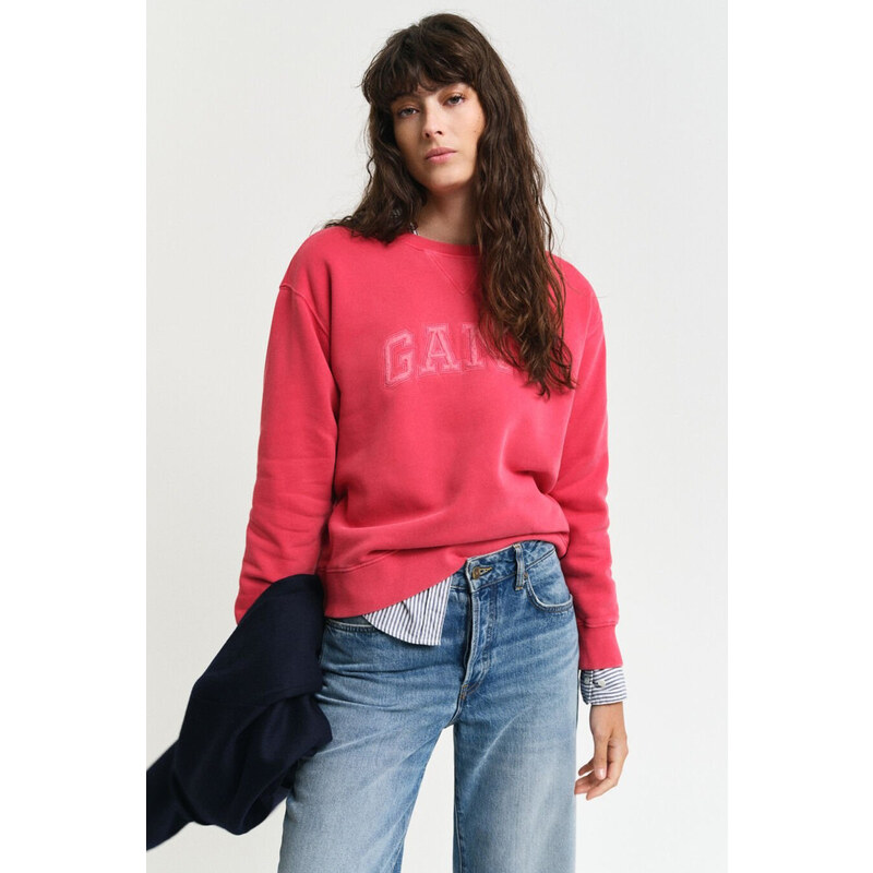 MIKINA GANT ARCH C-NECK SWEAT BRIGHT RED 102150914