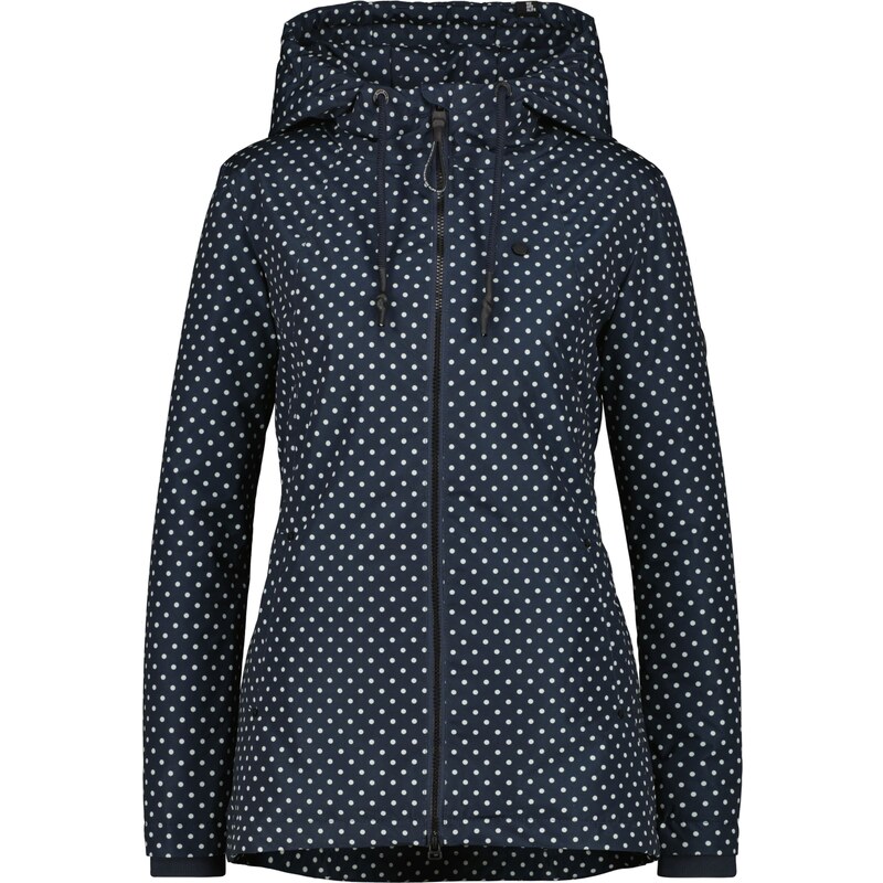alife & kickin Zimní bunda LilouAK marine modrá / bílá 111288520
